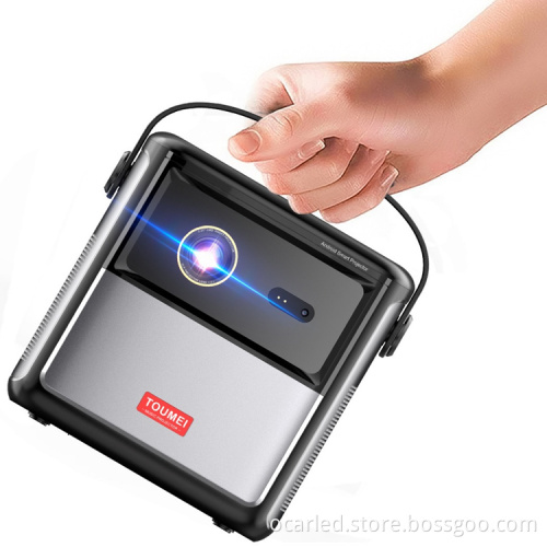 S8 DLP Android 11 WiFi 3D Mini Projector - 4K Home Theater 2+32GB